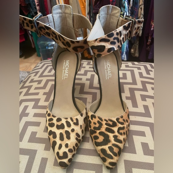 Animal Print Pumps - Picture 1 of 3